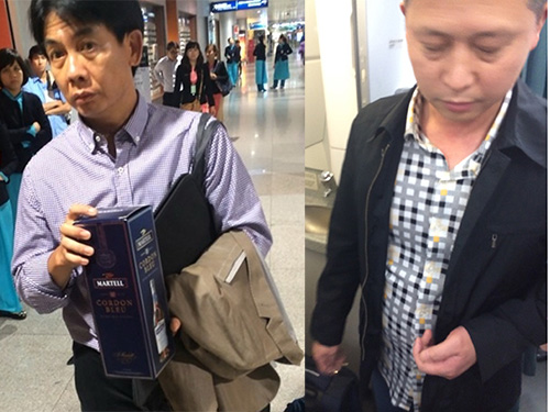 Bắt quả tang khách Trung Quốc trôm đồ ở sân bay
