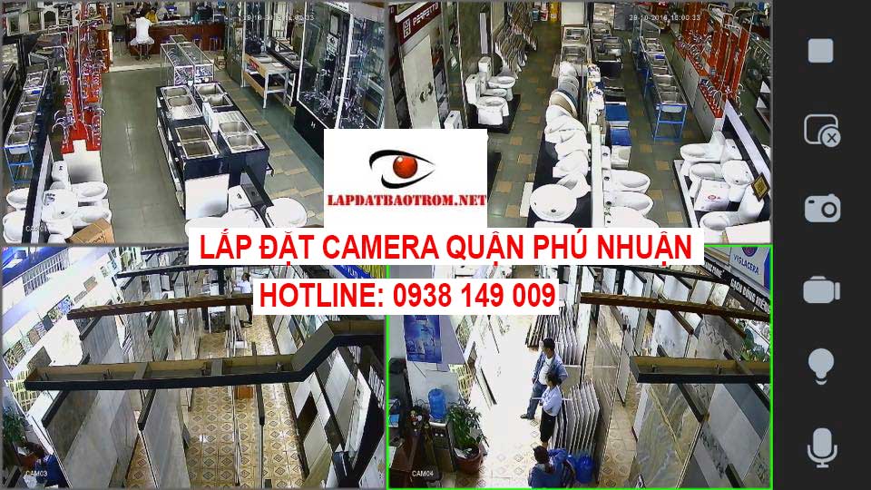 Lắp đặt camera quận Phú Nhuận