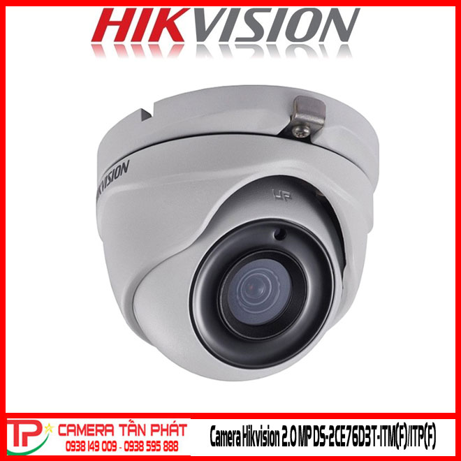 Camera Hikvision 2.0 Mp Ds-2Ce76D3T-Itm(F)/Itp(F)