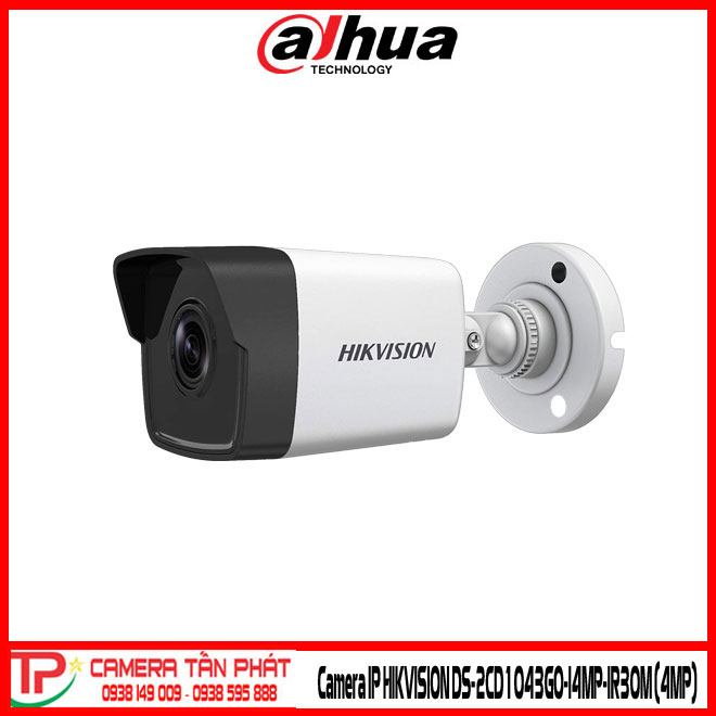 Camera Ip Hikvision Ds-2Cd1043G0-I4Mp-Ir30M (4Mp)