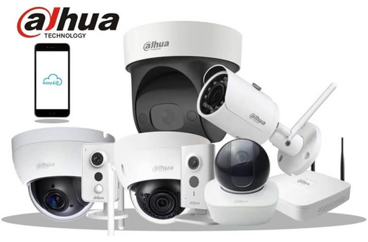 Lắp đặt trọn bộ 6 camera giám sát 2.0MP Dahua