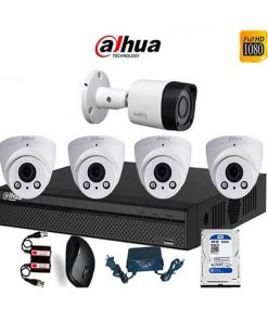 Lắp đặt trọn bộ 5 camera giám sát 1.0MP Dahua