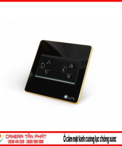 Ổ cắm mặt kính cường lực chống xước