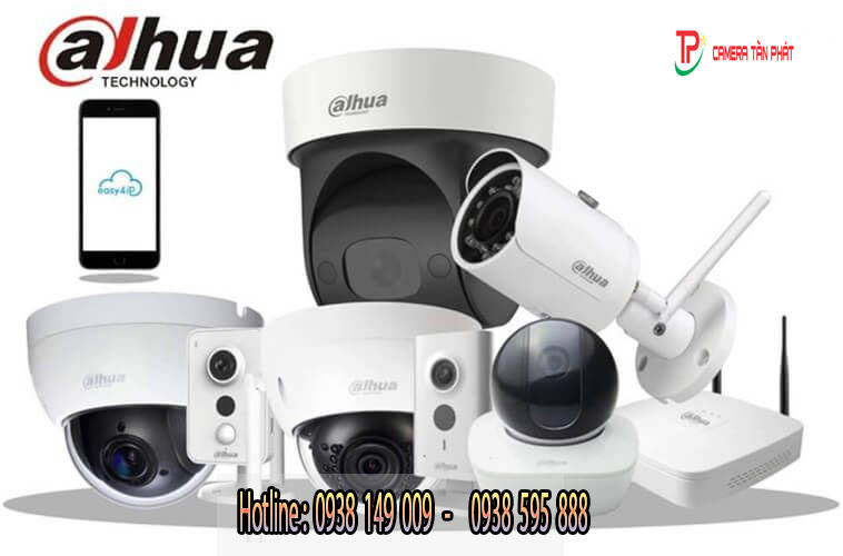 Lắp đặt trọn bộ 2 camera quan sát 1.0 MP Dahua