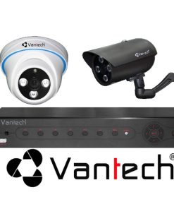 Lắp đặt trọn bộ 3 camera giám sát 1.0M Vantech