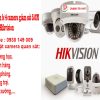 Lắp đặt trọn bộ 4 camera giám sát 5.0M siêu nét Hikvision