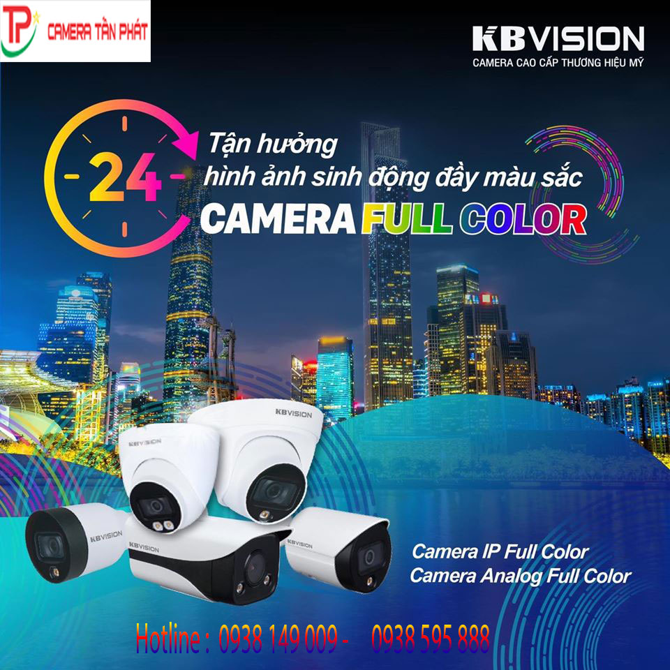 Lắp đặt trọn bộ 24 camera giám sát 2.0M Kbvision
