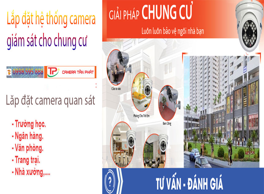 Lắp đặt camera quận Tân Phú