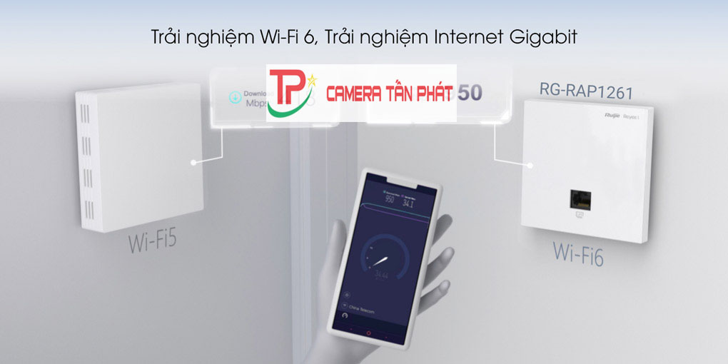 Review chi tiết access point gắn tường Ruijie RG-RAP1261 4 Review chi tiết access point gắn tường Ruijie RG-RAP1261