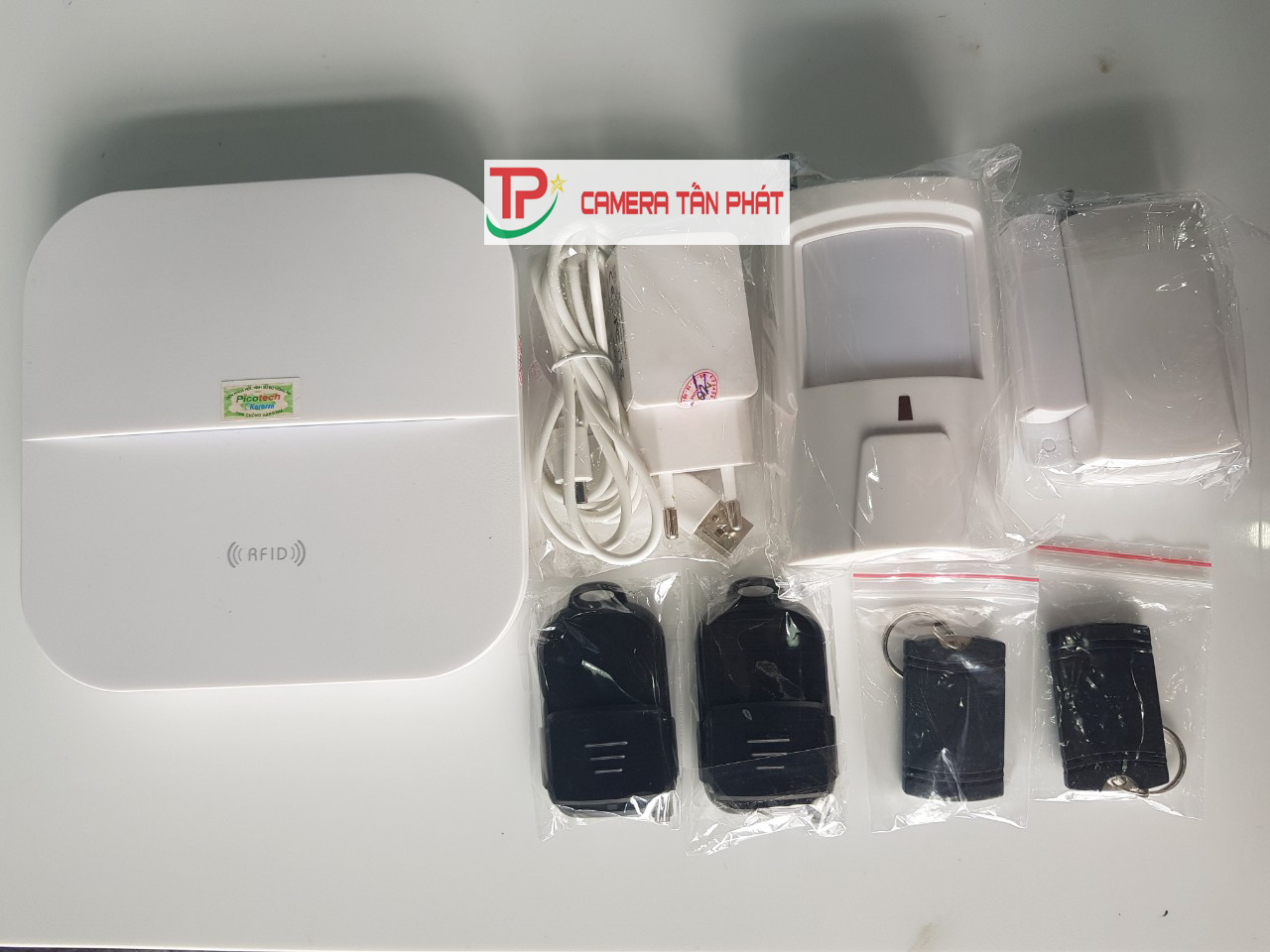 Review bộ báo trộm không dây Picotech PCA-7000WIFI/GSM