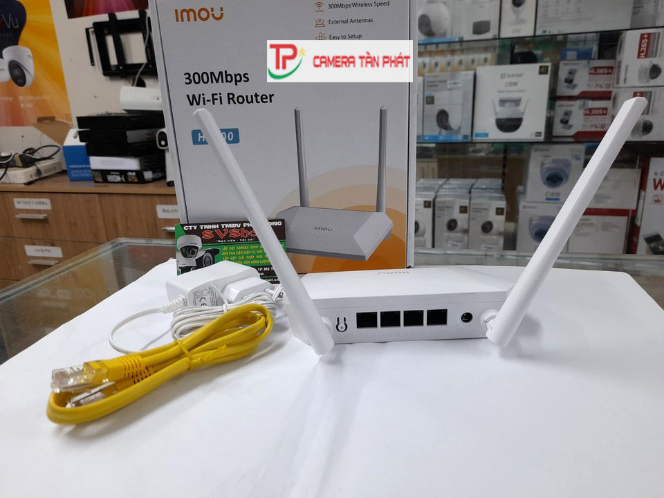 Router có mấy cổng mạng? Có cấu tạo và hoạt động ra sao? 5 router IMOU tan phat