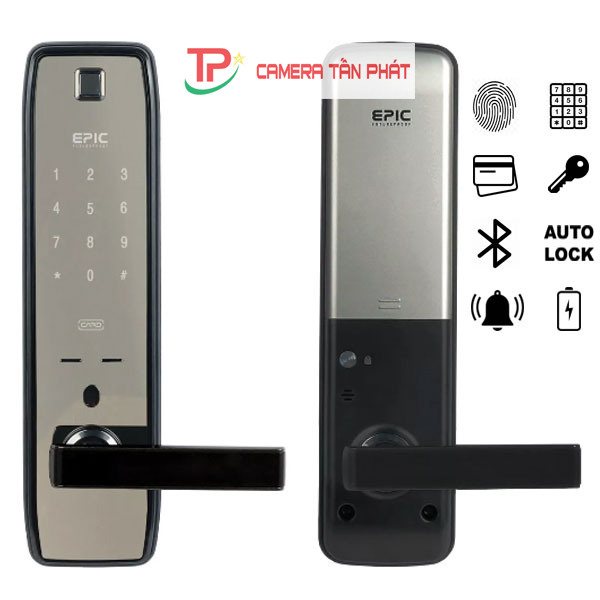 Tư vấn lắp đặt khóa cửa điện tử giá tốt 5 khoa cua van tay EPIC ES F9000K