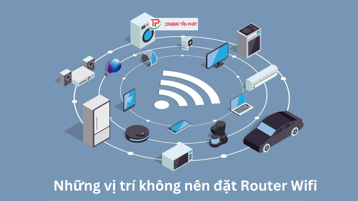 Những thiết bị nên ngắt khi không dùng giúp Wifi mạnh hơn 1 vi tri khong nen dat router wifi