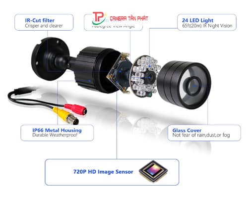 camera hong ngoai ban dem