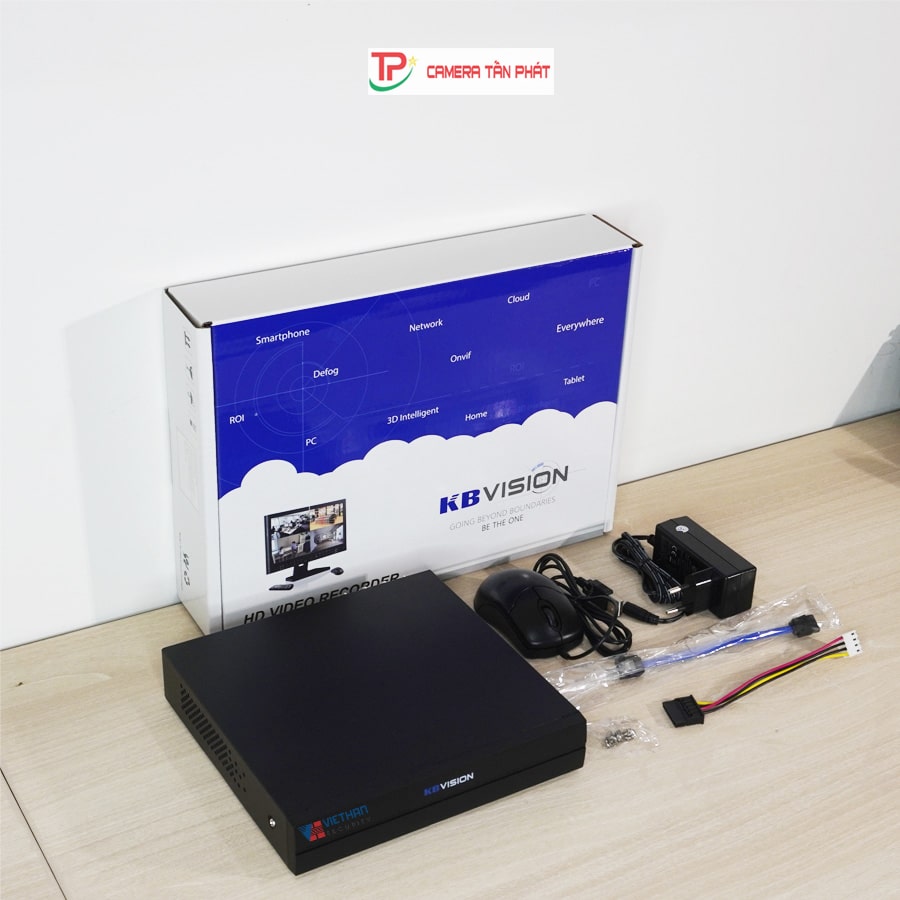 6 điểm lôi cuốn ở đầu ghi hình Kbvision mới 5 dau ghi hinh 16 kenh Kbvision tan phat