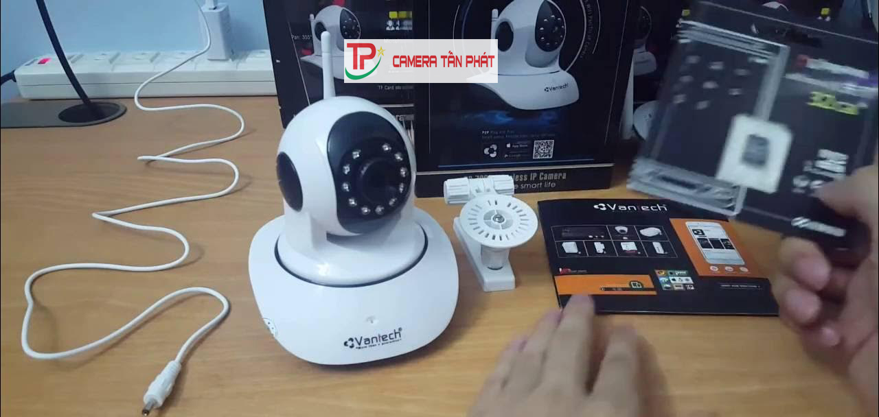 Camera IP Vantech VP-253: Mắt thần thông minh cho văn phòng 4 huong dan cai dat camera wifi vantech