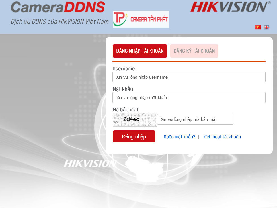 huong dan truy cap cameraddns