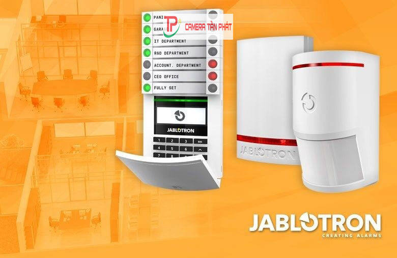 Hệ thống báo động Jablotron 100 tiên tiến nhất hiện nay 1 thiet bi bao dong