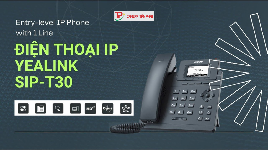 top dien thoai ip yealink cho khach san nho