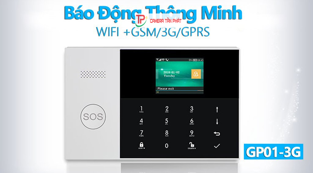 Hướng dẫn sử dụng trung tâm báo động SmartZ GP01/GP05 1 trung tam bao dong smartz